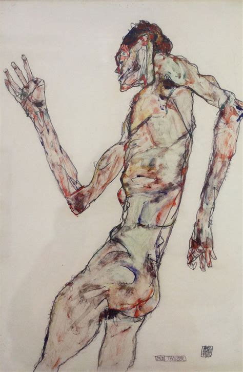 Egon Schiele Der Tänzer The Dancer 1913 Pavel Flegontov Flickr