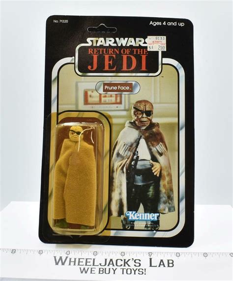 Prune Face 77 Back Star Wars ROTJ 1983 Kenner Action Figure NEW MOSC