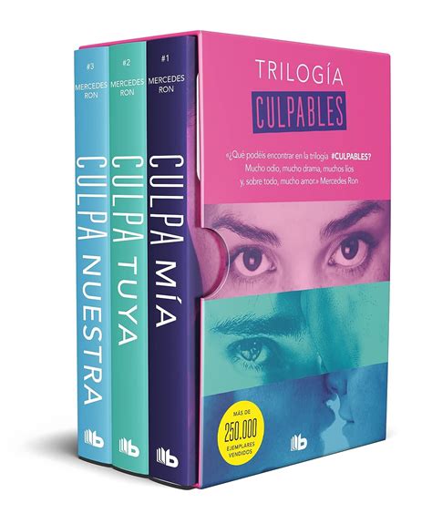 Estuche Trilog A Culpables Guilty Trilogy Ron Mercedes Amazon Fr