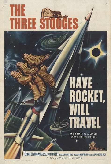 Have Rocket, Will Travel (1959) - Three Stooges Colorized Version