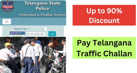 Telangana Traffic Challan: Avail up to 90% Discount, Make Online Payment for TS e Challan ...