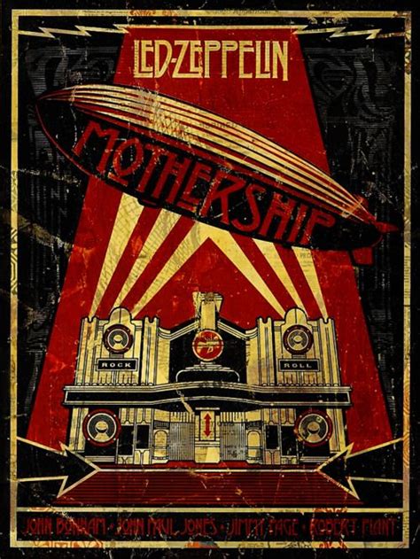 Pink Floyd and Led Zeppelin | Led zeppelin poster, Rock band posters ...