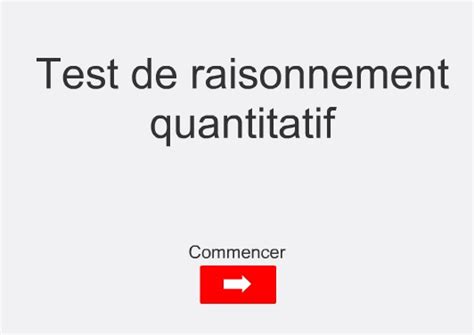 Qcm Concours Gratuits Test De Raisonnement Quantitatif En Ligne