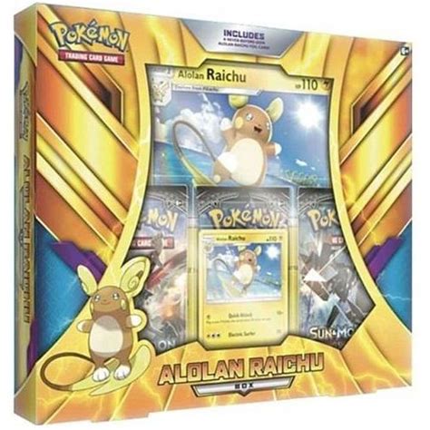 Verified Alolan Raichu Box Pokemon Cards Whatnot