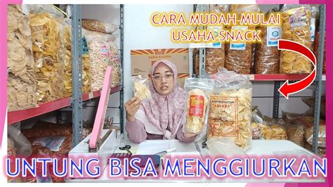 Cara Mudah Mulai Usaha Peluang Bisnis Snack Keripik Singkong Jual Ke Warung 1000an Part2