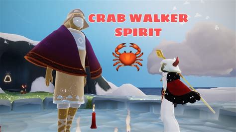 CRAB WALKER Travelling Spirit Cosmetics Price Emote Sky Cotl YouTube