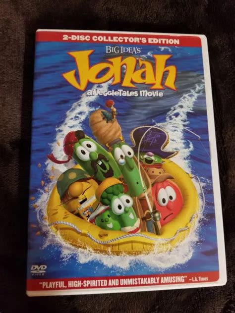 JONAH A VEGGIETALES Movie DVD 2003 2 Disc Set Two Disc Collectors