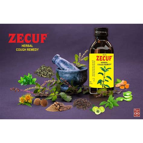 zecuf herbal cough remedy syrup ml ubat batuk herba  batuk
