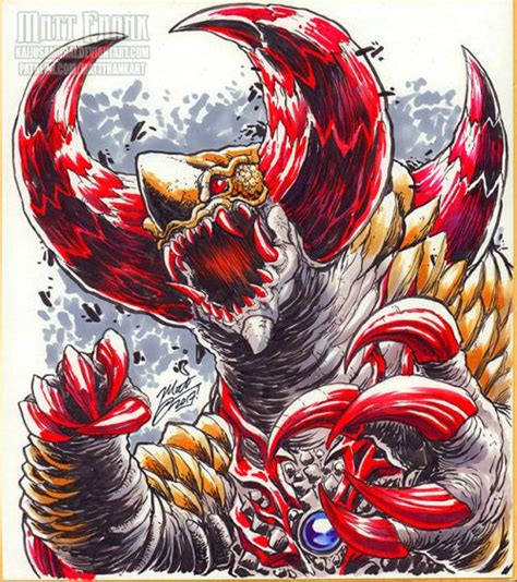 Skull Gomora, probably my favorite kaiju in Ultraman Geed. Art by Matt ...