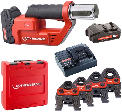 ROTHENBERGER ROMAX Compact TT inkl 2 Akkus 2 0 Ah Schnellladegerät