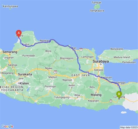 Panduan Mudah Jarak Dan Waktu Tempuh Dari Kab Jepara Ke Kab Lumajang