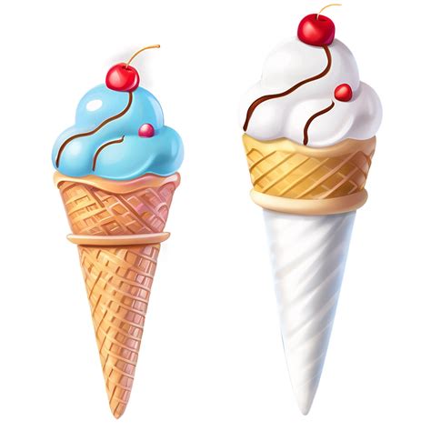 Download Cartoon Ice Cream Cone Png 05252024