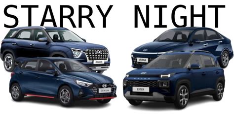 Hyundais Starry Night Is 2024 Global Automotive Colour Of The Year