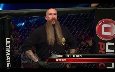 Mike Beltran Mma Referee Moustache