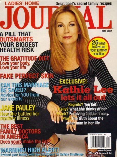 Kathie Lee Ford Ladies Home Journal Magazine May 2002 Cover Photo