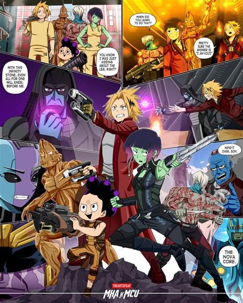 Im Living For Jiro And Denki As Gamora And Peter Q My Hero Academia