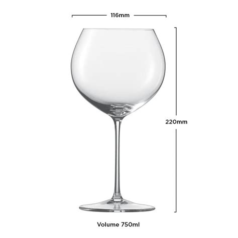 Schott Zwiesel Handmade Kit 6X Taças Cristal Borgonha Enoteca 750ml