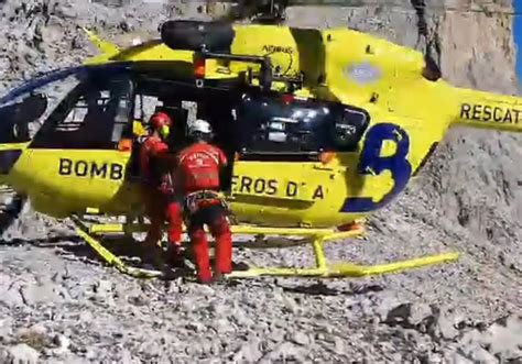 Evacuada al hospital una mujer que se hirió en el hombro cuando