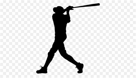 Free Baseball Hitter Silhouette Download Free Baseball Hitter