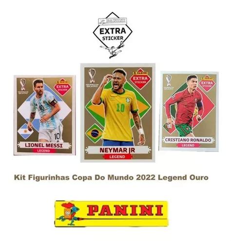 Figurinha Legend Neymar Ouro Gold Copa 2022 Mercadolivre 📦