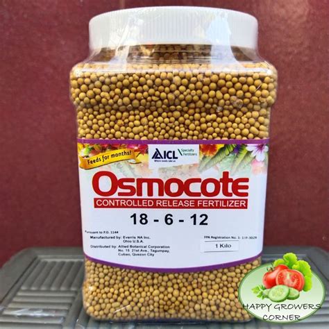 Osmocote Controlled Released Fertilizer Months Kgs