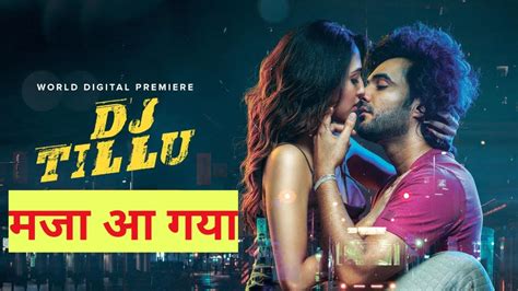 Dj Tillu Movie Hindi Review The Vikash Reviews Tvf Youtube