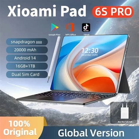 Xioami Pad S Pro Global Version Tablettes Pc Android Go To