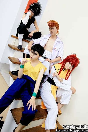 Cosplay Holic Yu Yu Hakusho Hiei Kuwabara Kazuma Urameshi Yusuke