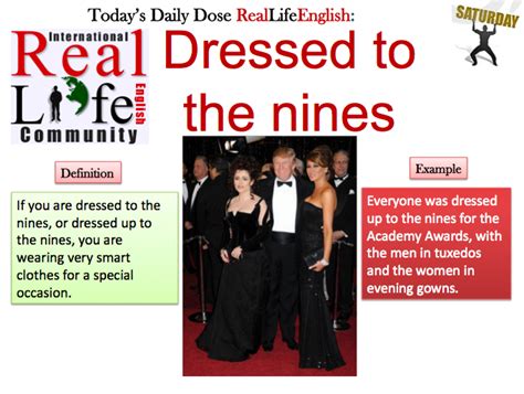 Dressed To The Nines – RealLife English