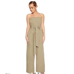 Naked Wardrobe Pants Jumpsuits Nwt Olive Green Naked Wardrobe