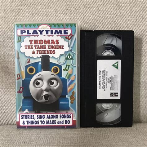 Thomas The Tank Engine Friends Playtime Vhs Video Stories Sing