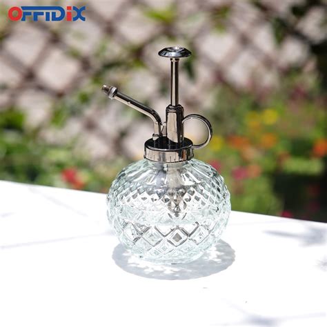 Snapklik OFFIDIX Plant Mister 300ML Vintage Glass Spray Bottle