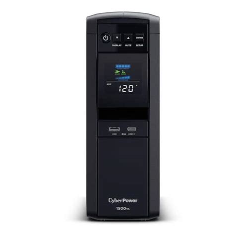 Cyberpower 1500va Sine Wave Battery Back Up System Black 52 Off