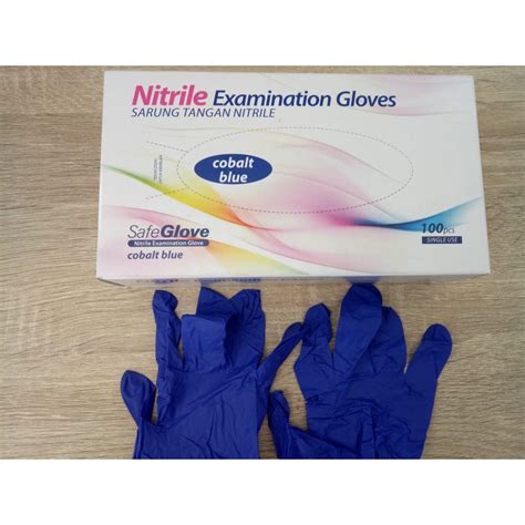 Jual Sarung Tangan Karet Medis Nitrile Handscoon Nitrile Examination