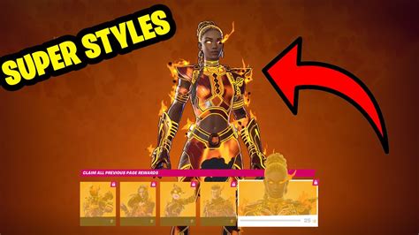 All New Super Styles In Fortnite Chapter 5 Season 4 Bonus Rewards