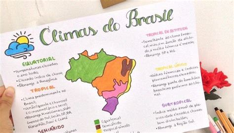 Sugest Es De Atividades Geografia Tipos De Climas Do Brasil B