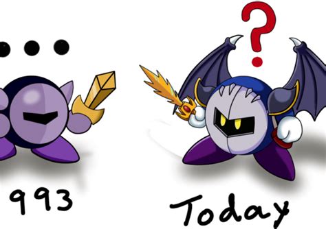 Kirby Clipart Meta Knight Kirby Meta Knight 1993 Png Download