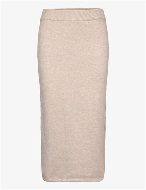 Mango Ribbed Midi Skirt Lt Pastel Grey 299 40 Kr