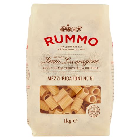 Rummo Mezzi Rigatoni Kg Carrefour