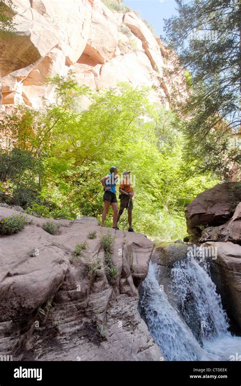 Kanarra Creek Slot Canyon Hiking On Blm Land Near Kolob Canyons Zion