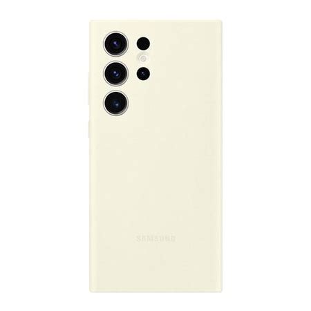 Samsung Original Galaxy S Ultra H Lle Silikon Backcover Cream