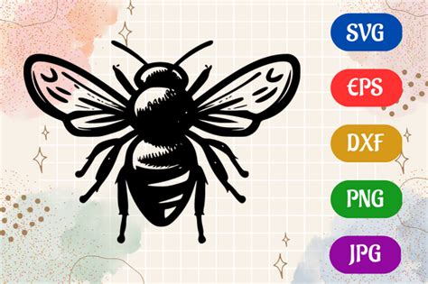 Bee - Quality DXF Icon Cricut Graphic by Creative Oasis · Creative Fabrica