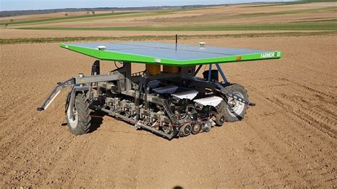 Farmdroid FD20 Autonome Aussaat der Bio Zuckerrüben YouTube