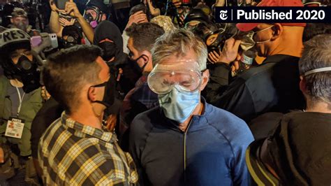 Portland Mayor Hit With Tear Gas Deployed By Federal Agents The New