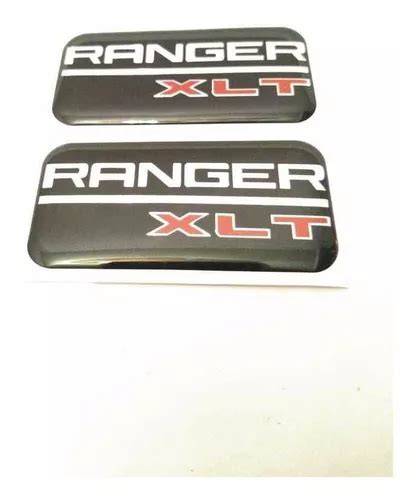 Emblema Lateral Ranger Xlt Vitrolux 2 Piezas Meses Sin Intereses