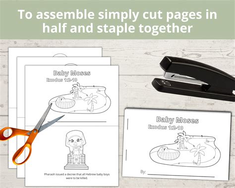 Baby Moses Craft, Bible Story Craft Preschool, Sunday School Craft ...