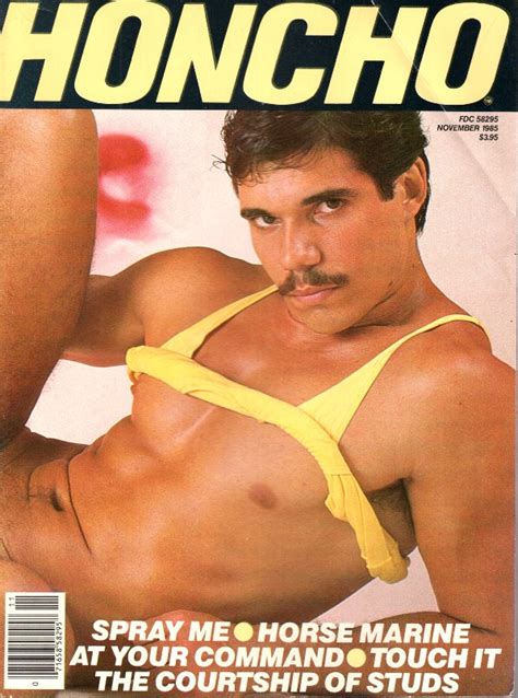 Honcho Magazine Page 6 GayBackIssues Vintage Gay Adult Material