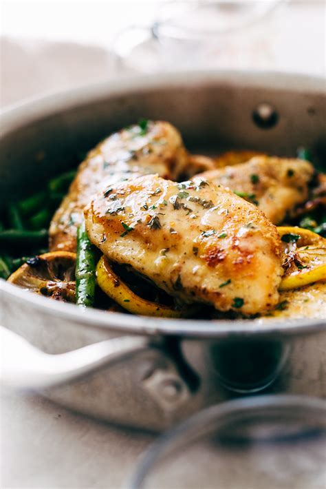 Skillet Garlic Lemon Butter Chicken Recipe Little Spice Jar