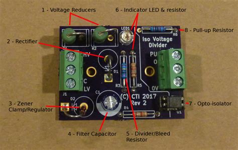 Versatile Voltage Divider Isolator Interface For Arduino Raspberry Pi