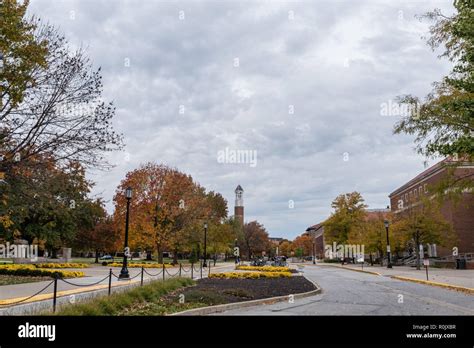 Purdue University campus in the fall, West Lafayette, Indiana Stock ...